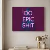 Buste - Neon - LED - Letters Textielframe - compleet frame klein -sfeer2
