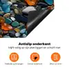 Glasachtig - Levendige - Stenen Inductie beschermer vinyl 3mm klein 276 -zzzzzzz-td-onderkant