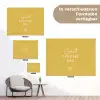 Geniet van elke dag tuinposter los doek klein -Xsfeer9_DE