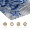 Kat - Patroon - Blauw poster papier klein -closeup_NL