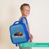 Hotrod flames Kinderrugzak - Blauw middel -sfeer3_NL