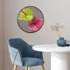 Planten - Anthurium - Groen - Roze Fotolijst rond zonder passe partout klein -sfeer2