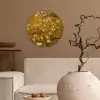 Amandelbloesem - Kunst - Van Gogh - Goud Wandcirkel kunststof plaat 5mm dik klein -sfeer1