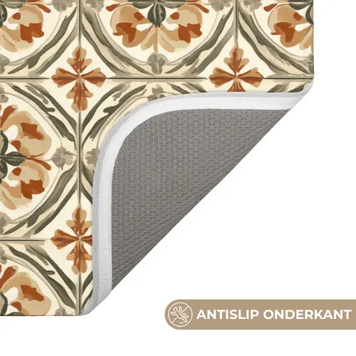 Elegant - Antiek - Kleurrijk WCmat klein 1009 -USP_AntislipNL