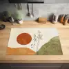 Zon - Abstract - Takken - Oranje Inductie beschermer vinyl 3mm klein -sfeer5