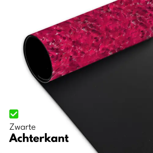 Vloeiend - Verf - Texturen - Rood Muismat XXL klein 681 -sfeer2