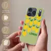 Citroenen - Blaadjes - Geel - Patroon Telefoonhoesje iPhone 17 Pro klein -sfeer3_NL