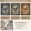 Graffiti - Kunst - Vleugels - Street art - Banksy Style Light Box met kabel (Tafellamp) klein -USP_lichtkleurNL