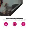 Geschilderd - Abstract - Uil - Bruin Inductie beschermer vinyl 3mm klein -zzzzzzz-lf-onderkant