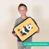 Panda - Step - Geel Kinderkoffer - Zwart klein -sfeer4_NL
