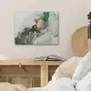 Marmer - Goud - Groen - Luxe PET vilt klein -sfeer3