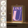 Love - Blauw - Valentijn Light Box met kabel (Wandlamp) klein -USP_websiteoverzichtNL