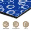 Bubbels - Patroon - Blauw aluminium wit klein -closeup_NL