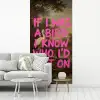Klassiek - Humor - Roze fotobehang vinyl groot -woonkamer