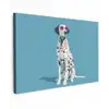 Dalmatiër - Zonnebril - Blauw canvas 2cm klein -z3d