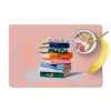 Boeken - Stapel - Kleurrijk Placemat vinyl groot -zzzproduct_Kitchenyeah-website