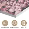 Bloemen - Rozen - Natuur - Roze - Botanisch PET vilt klein -closeup_NL