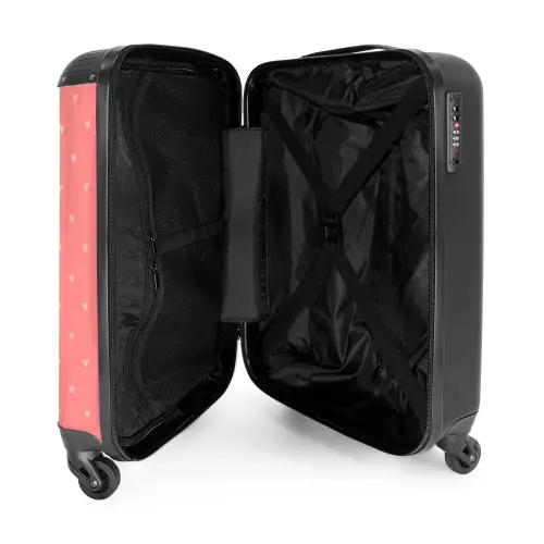 Hartendief NBS - Handbagage koffer - Kinderen Unisex middel -binnenkant