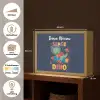 Dino - Raket - Kleurrijk Light Box met batterij (Wandlamp kind) middel -USP_websiteoverzichtNL