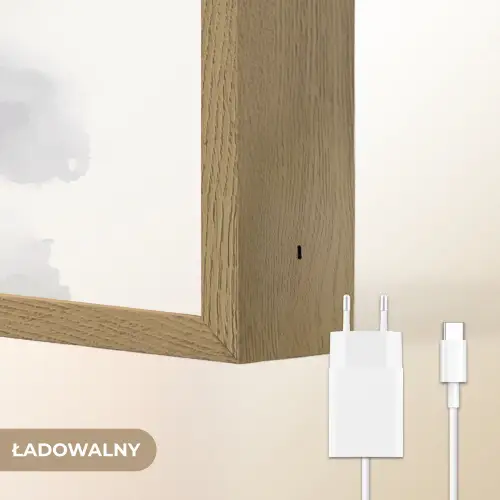 Schotse hooglander - Dier - Kinderen Light Box met batterij (Wandlamp kind) middel -USP_websiteoplaadbaarNL