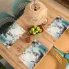 Konijn - Eieren - Mand Placemat vinyl groot -zzsfeer5_Kitchenyeah-website