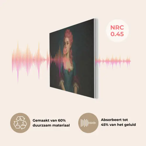 Vrouw - Portret - Kauwgombel PET vilt klein -USP_NL
