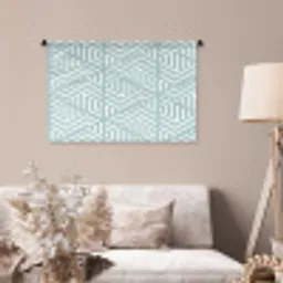 Design - Geometrie - Patroon - Driehoek Wandkleed katoen middel 269 -sfeer4