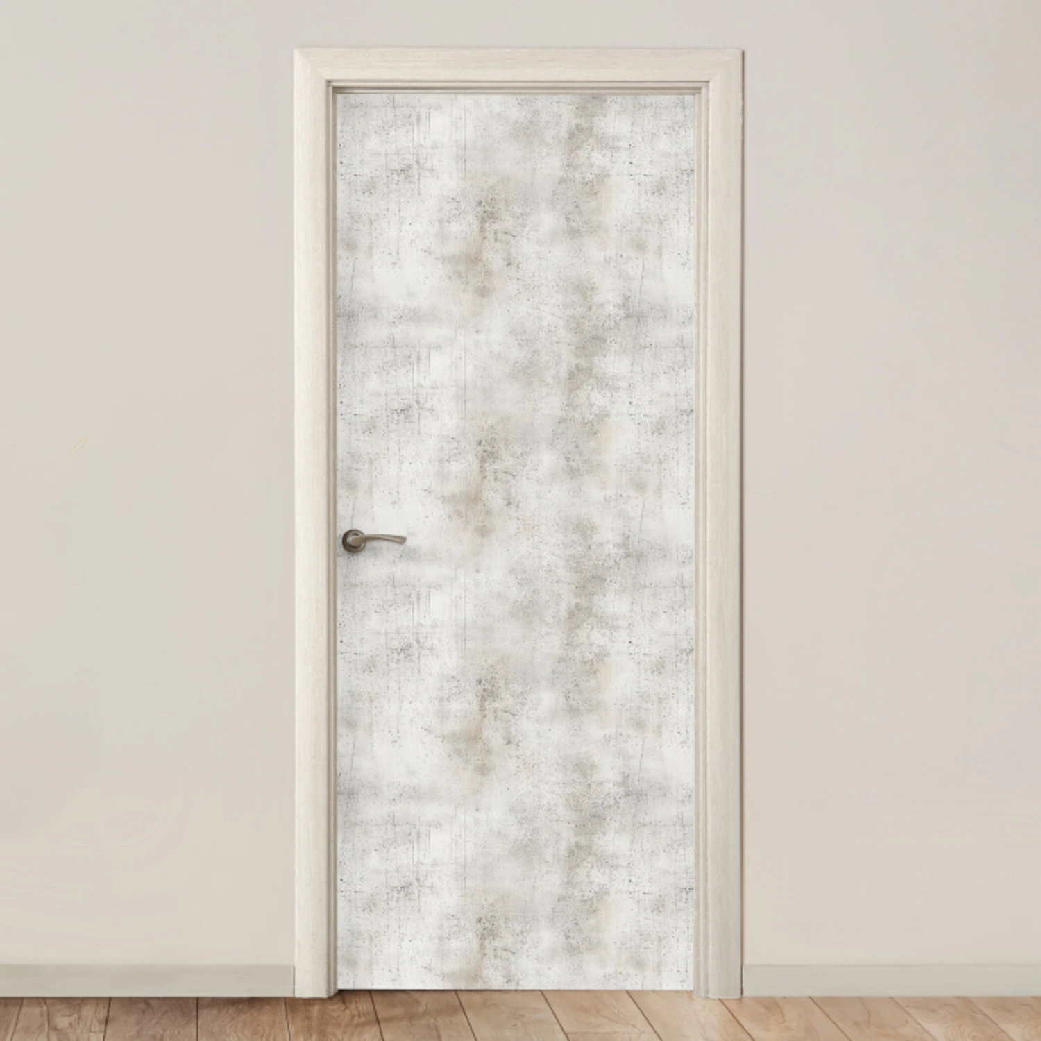 Grijs - Beton - Verweerd deurposter klein 289 -3d_beige