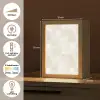 Subtiel - Structuur - Beige Light Box met kabel (Tafellamp) klein 925 -USP_NL