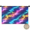 Storm - Bliksem - Regenboog Wandkleed katoen klein 269 -t3d_DE