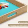 Ara - Koksmuts - Sokkel - Grappig Dienblad Rechthoek middel -USP_HandgreepNL