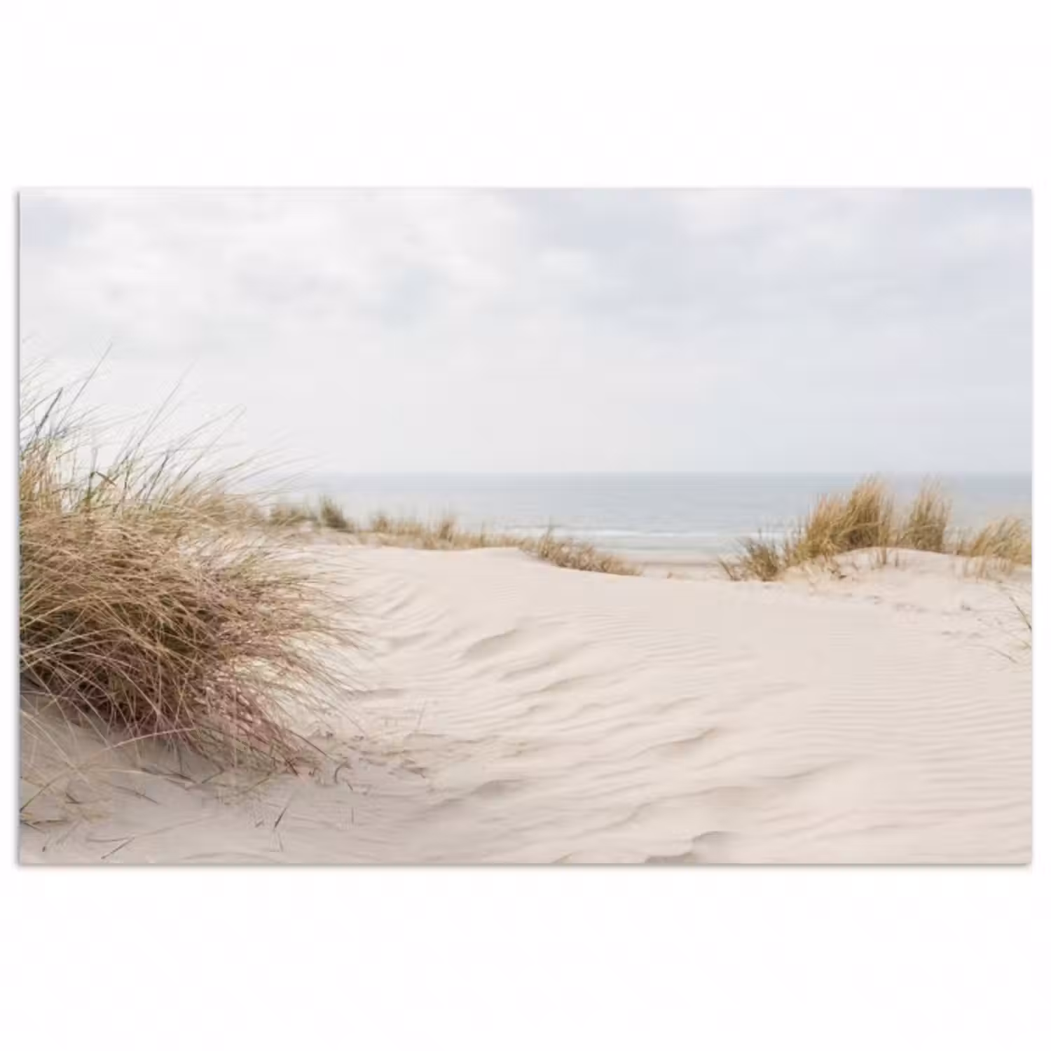 Poster - Wolken - Dünenlandschaft - Sand