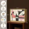 Roze - Abstract - Aesthetic - Modern - Vormen Light Box met batterij (Wandlamp) middel -USP_websiteoverzichtNL