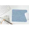 Golven - Ritmisch - Blauw muismat rubber klein 262 -witbureau