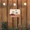 Palmbomen - Abstract - Zon - Heuvels tuinposter los doek klein -sfeer1