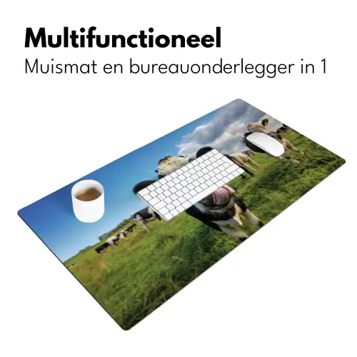 Koe - Tong - Weide Muismat XXL klein -sfeer4