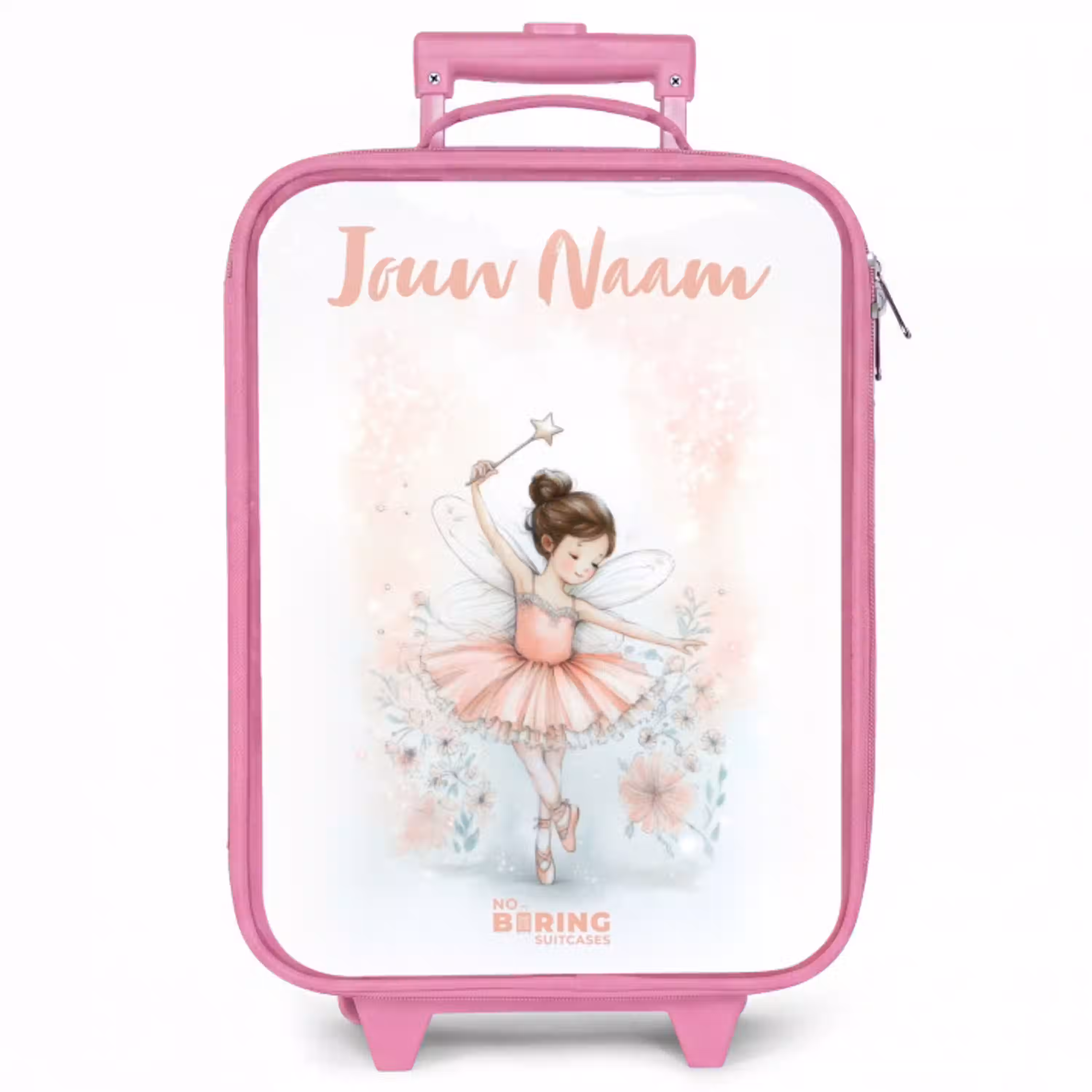 Ballerina - Elf - Fee Kinderkoffer - Roze klein -zzz_website3d