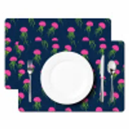 Kwallen - Diepzee - Neon Placemat vinyl groot 368 -zzsfeer2_Kitchenyeah-website