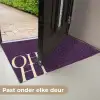 Oh hi - Paars - Cursief Deurmat klein -USP_NL