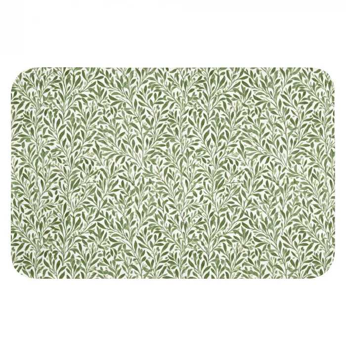 Botanisch - Takken - Groen Badmat klein 997 -3d