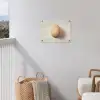 Ei - Beige - Ovaal - Egaal tuinposter los doek klein -sfeer8