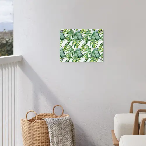 Inductie beschermer - Tropical - Bladeren - Jungle - Inductie mat tuinposter los doek klein -sfeer8