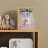 Fee - Schommel - Paars - Glinsters Light Box met kabel (Kinderlampje) klein -sfeer2_kind