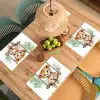 Leeuw - Dier - Kinderen - Jungle - Kinderkamer - Babykamer Placemat vinyl groot -zzsfeer5_Kitchenyeah-website
