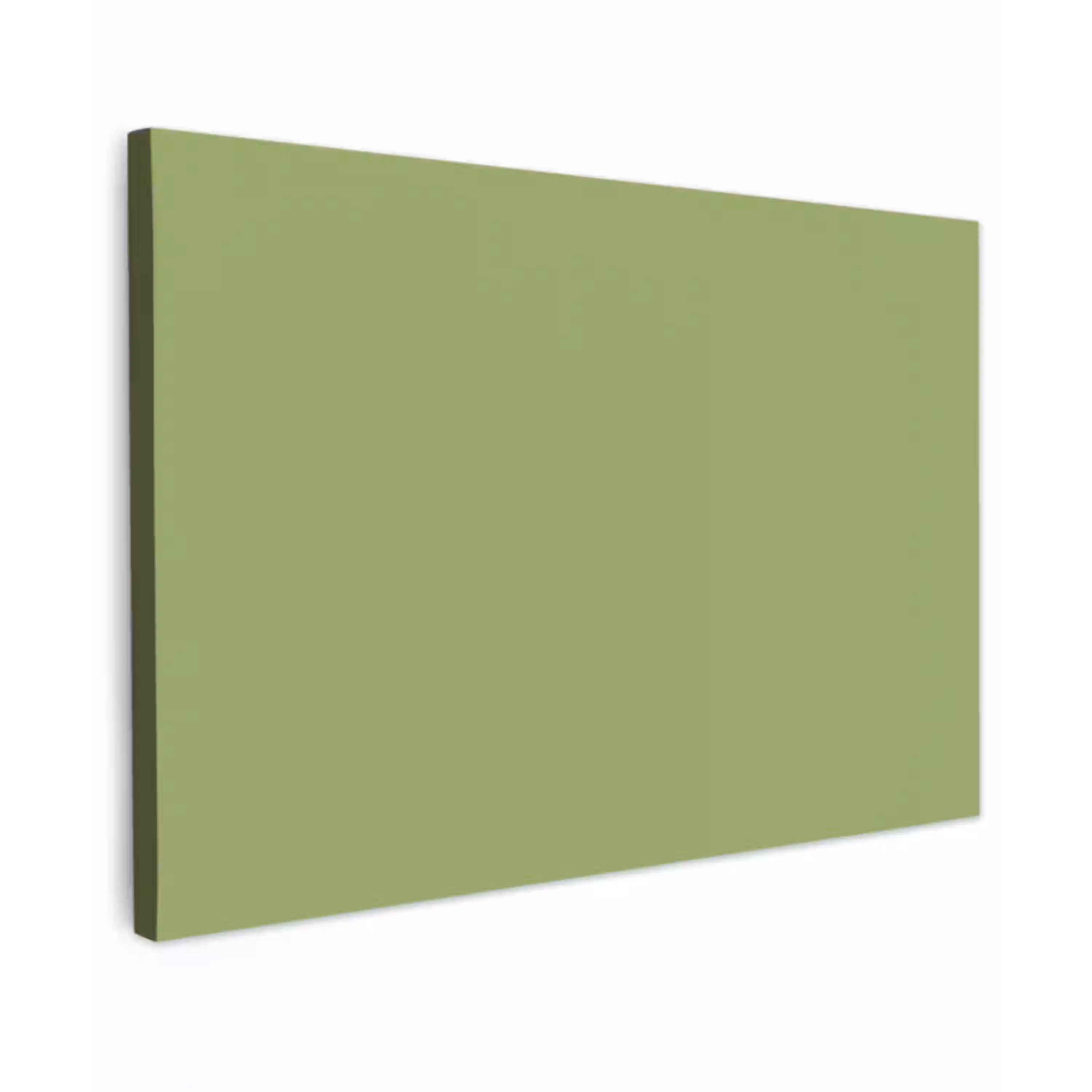 Sage - Green - Groen Tuinposter op houten frame 2 cm dik klein 845 -3d