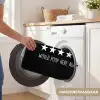 Quotes - Would poop here again - Humor - Zwart - Spreuk WCmat klein -USP_WasbaarNL