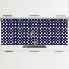 Oceaan - Stippen - Blauw - Wit keuken achterwand 2 middel 871 -3d