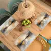 Abstract - Modern - Beige - Aesthetic - Goud Placemat vinyl groot -zzsfeer5_Kitchenyeah-website
