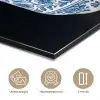 Kokosnoot - Eten - Delfts blauw - Drinken aluminium wit klein -closeup_NL