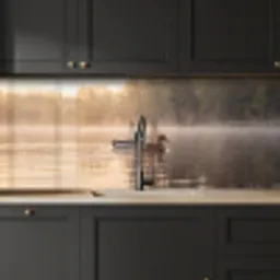 Eenden - Water - Mist - Natuur keuken achterwand 2 middel -sfeer1